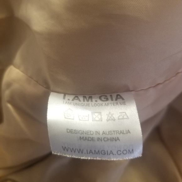 I AM GIA S Borg Sherpa Teddy Zip Up Jacket Coat - Picture 8 of 10